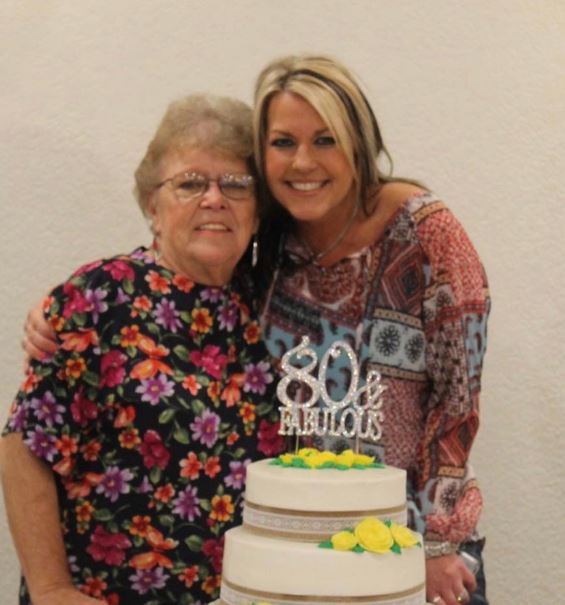 Kaynette Williams and her mom Kay Kast-Gern