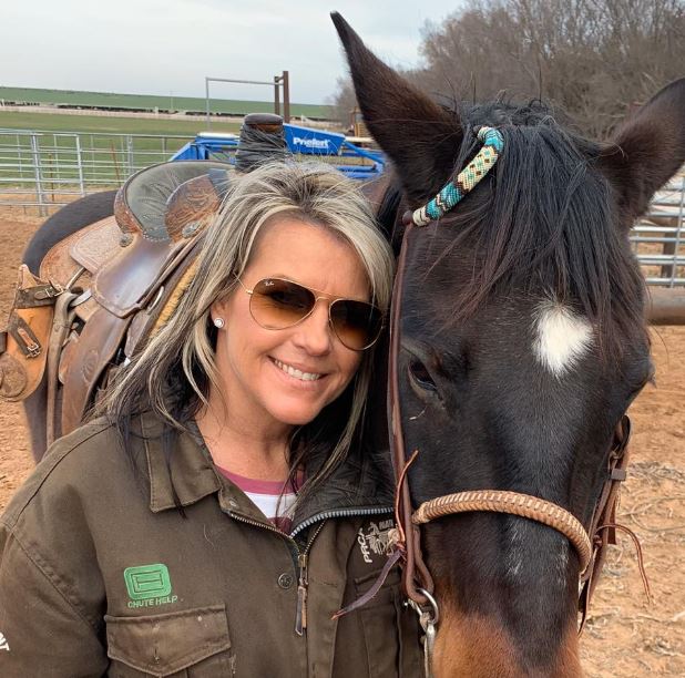 Kaynette Williams is a horse lover