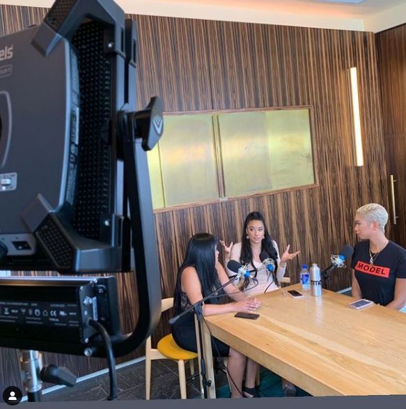 Keeta Vaccaro appeared as a guest at the Model House for podacast