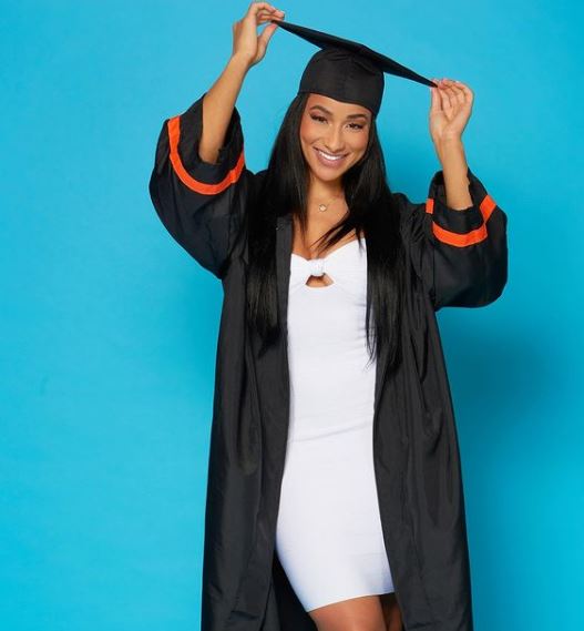 Keeta Vaccaro completed her graduation at the University of Miami