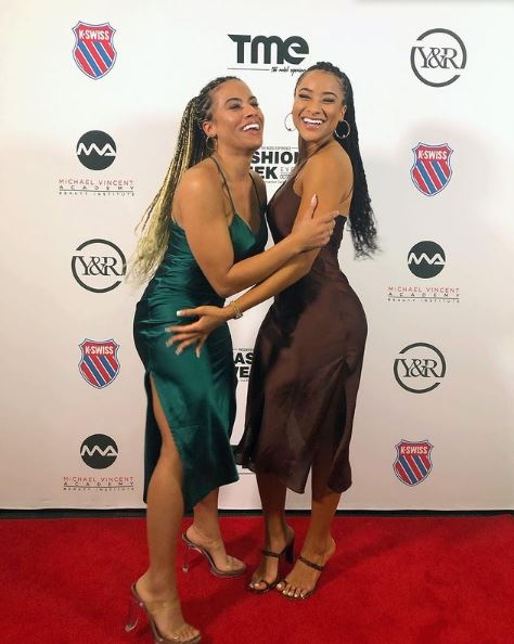 Keeta Vaccaro has attended a fashion week in Los Angeles