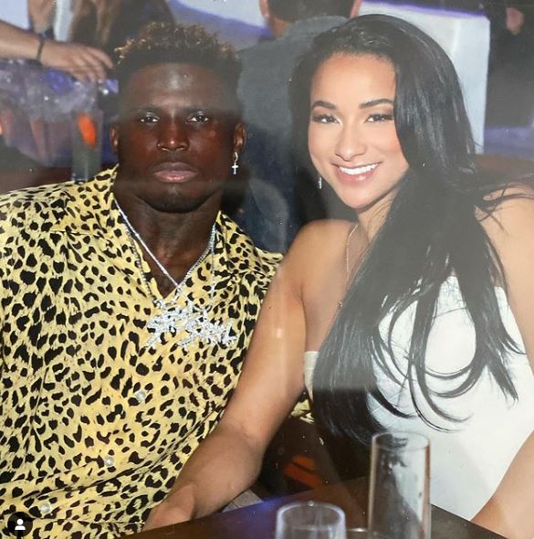 Keeta Vaccaro's old photo with her boyfriend Tyreek Hill