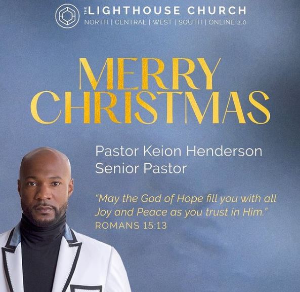 Keion Henderson is a senior pastor at The Lighthouse Church & Ministries