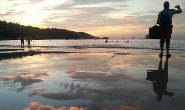 Kiko Matos at Patong beach