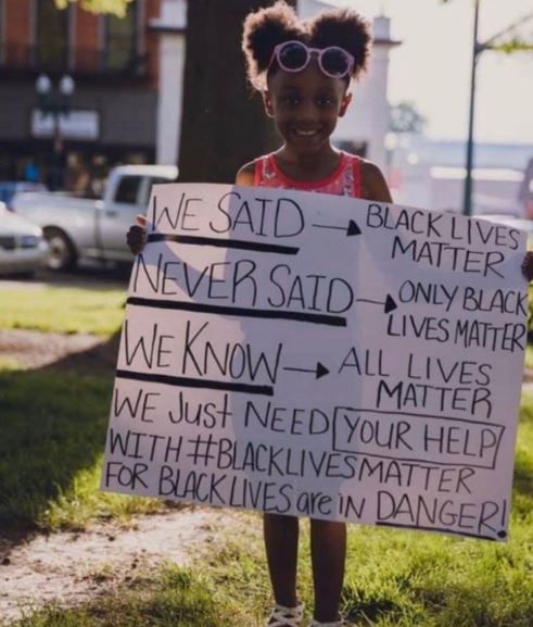 Kim Leadbeater supports Black Lives Matter
