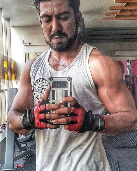 Lavesh Khairajani is a fitness freak