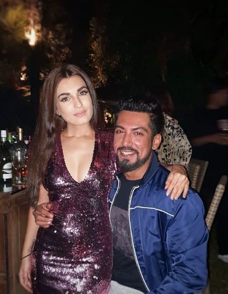 Lavesh Khairajani with Shiny Doshi