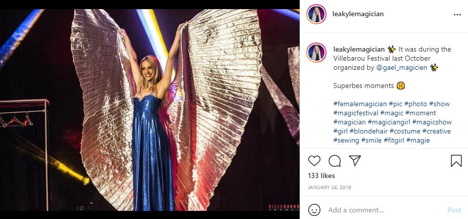 Lea Kyle's first Instagram post