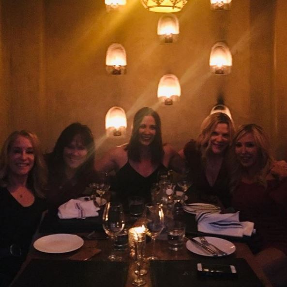 Lisa Lord with her friends