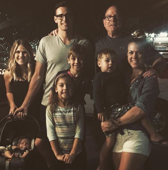 Lisa Tranel with family
