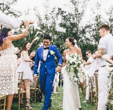 Liv Lo got married to Henry Golding