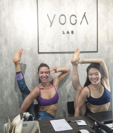 Liv Lo is a Yoga instructor