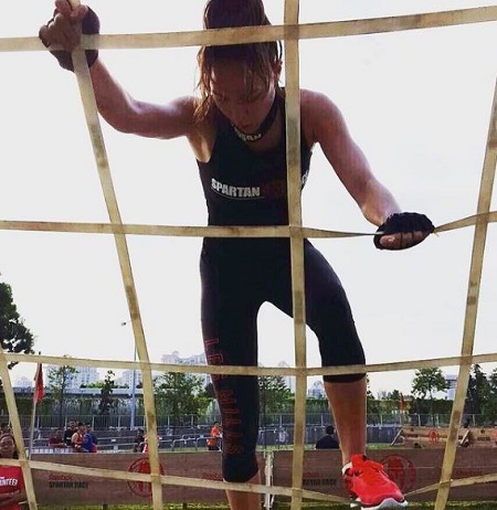 Liv Lo patrticipated in Spartan Games