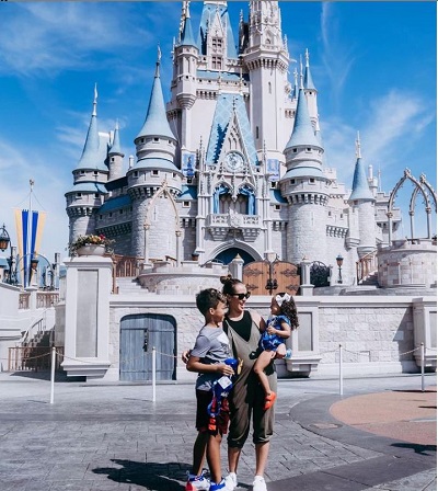 Maria Castro went to Disney Land with her family