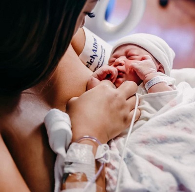 Maria Castro with her daughter Maya Shelton