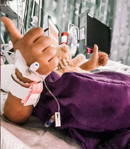 Maria Castro's daughter Maya got hospitalized