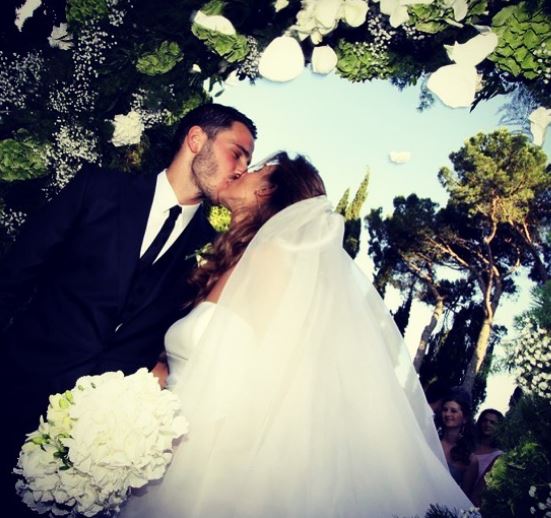 Martina Maccari and Martina Maccari got married on June 18, 2011