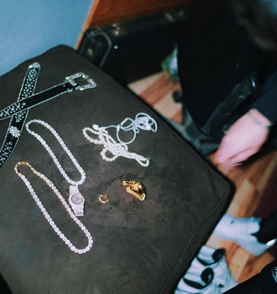Max Valenzuela loves to wear jewelry and accessories
