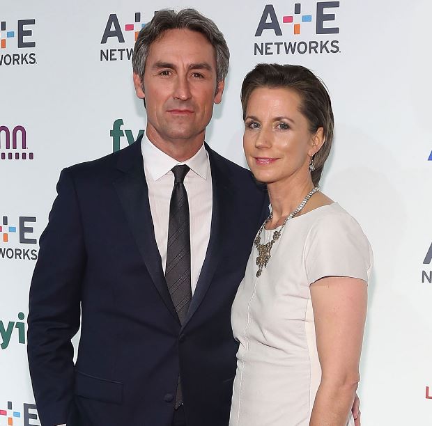 Mike Wolfe with his wife Jodi Faeth