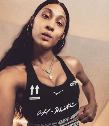 Mj Rodrigue in an advertisement for Nike