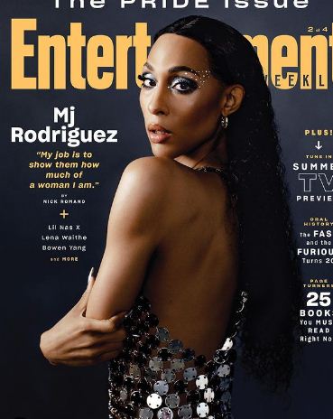Mj Rodrigue on the cover of Entertainment Weekly