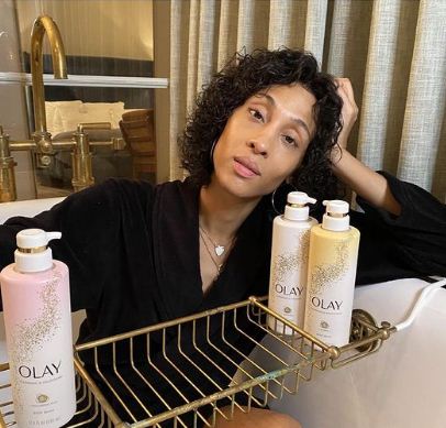 Mj Rodrigue partnership with Olay