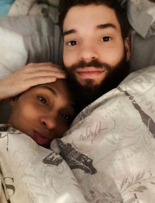 Mj Rodrigue wishing boyfriend Stephen Glimigliano Happy Boyfriend Day