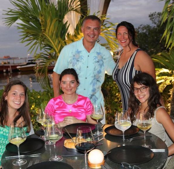 Natalie Noel with her family