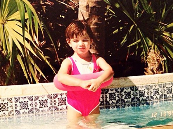 Natalie Noel's childhood photo