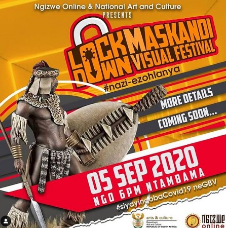 Ngizwe Mchunu represent a show along with National Art and Culture