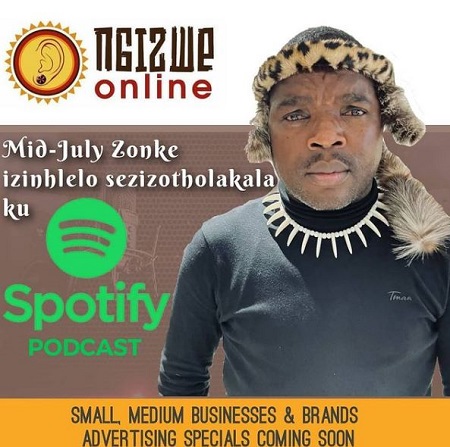 Ngizwe Mchunu was all set to launch a podcast on Spotify