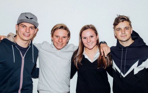 Oliver Daemen with his siblings