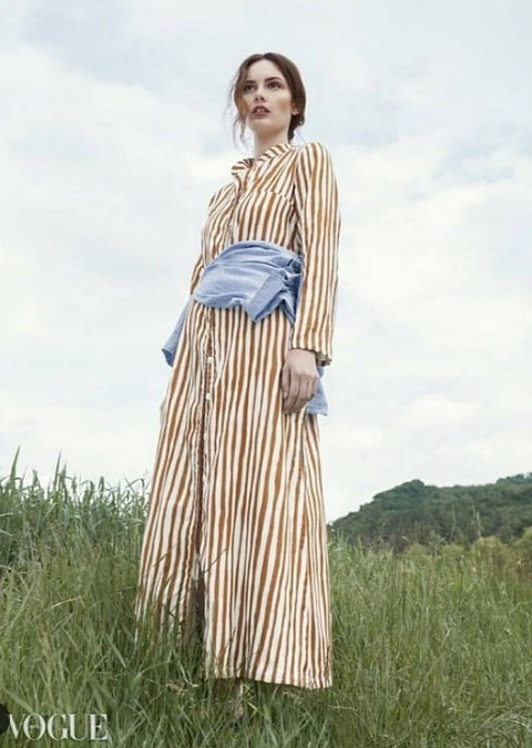 Olwen Kelly shoot for Vogue