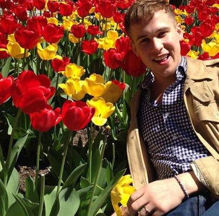 Peter is a flower lover