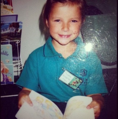 Phoebe Roberts childhood picture