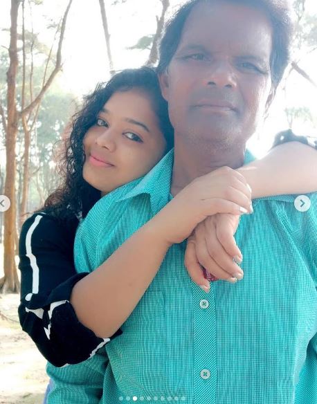 Pranati Nayak and her father