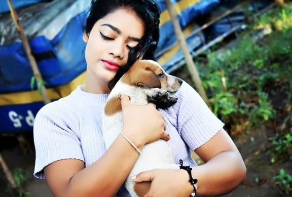 Pranati Nayak is an animal lover