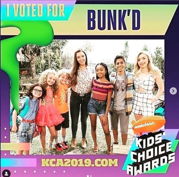 Raphael Alejandro TV series BUNKD was nominated for the Kids Choice Awards