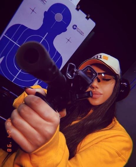 Rashel Kolaneci loves shooting
