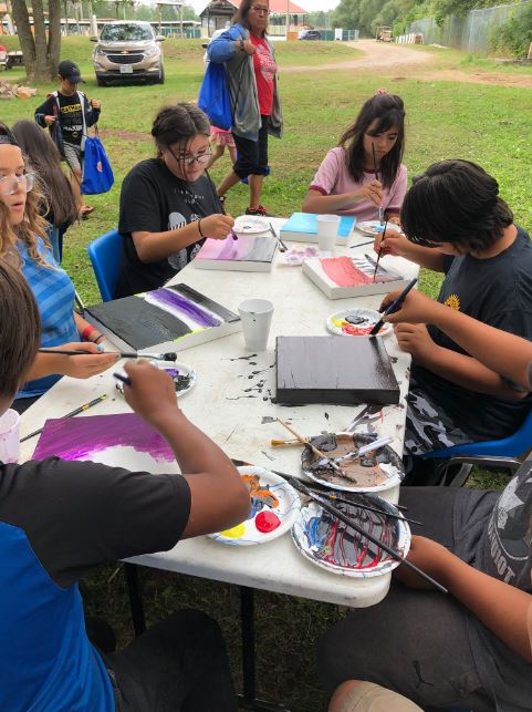 Roseanne Archibald attended a painting workshop