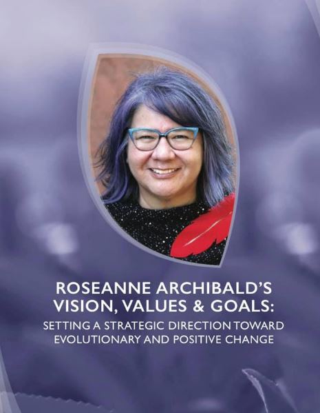 Roseanne Archibald became the first woman chief of First Nations