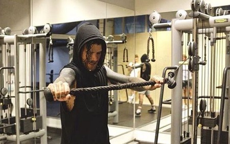 Sandberg is a fitness enthusiast