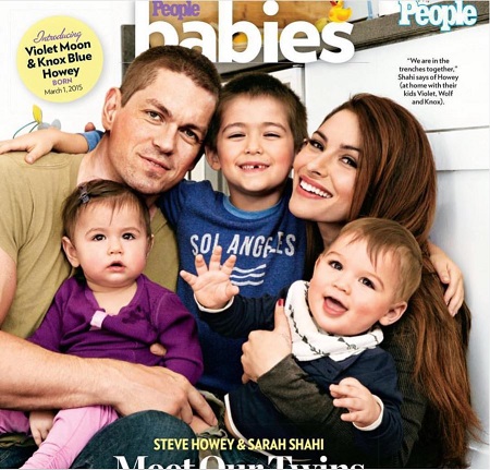 Sarah Shahi and her family was featured on the cover of People magazine