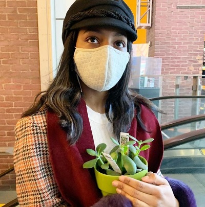 Savannah Lee Smith is a plant lover