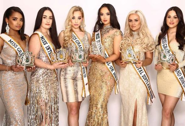 Sharon Gaffka participated in various beauty pageant contests