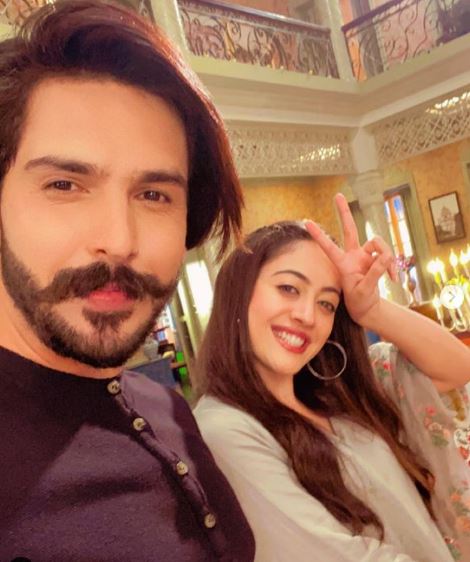 Shehzada Dhami with Aditi Sharma