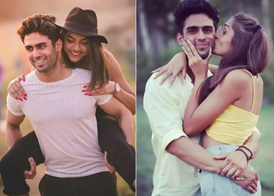 Shruti Sinha with her boyfriend Rohan Hingorani