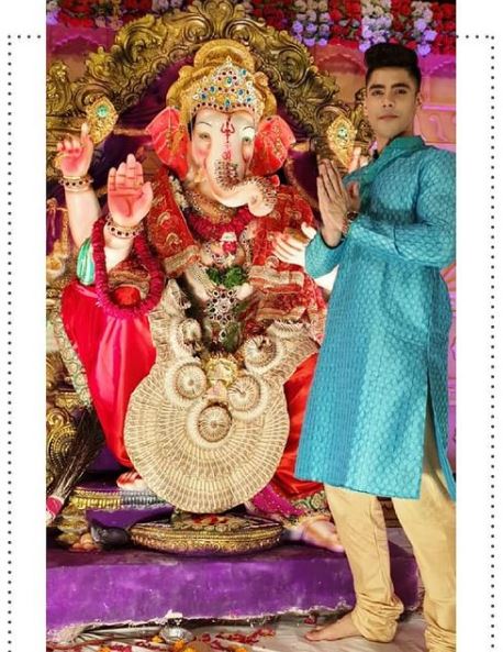 Simba Nagpal at Ganesh Chaturthi