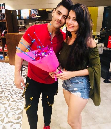 Simba Nagpal with Monal Jagtani