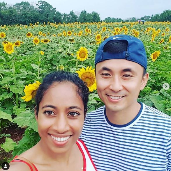 Sirisha Bandla goes to different locations with her lover